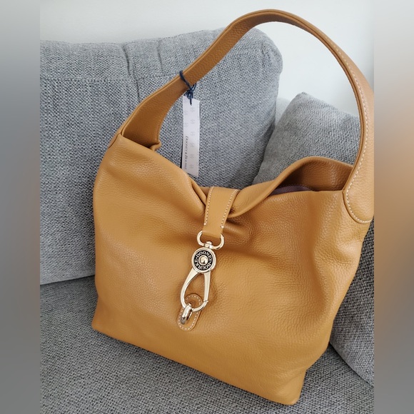 Dooney & Bourke Handbags - Dooney & Bourke Logo Lock Shoulder Bag